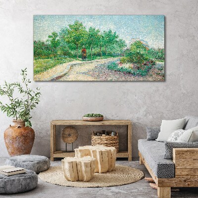 Obraz na plátně Příroda strom van gogh