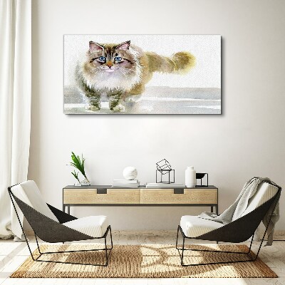 Obraz na plátně Moderní zvířecí kočka