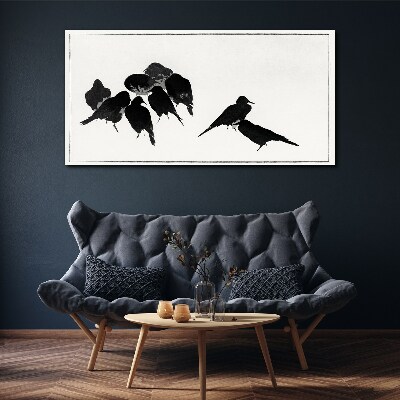 Obraz na plátně Moderní zvířata ptáků