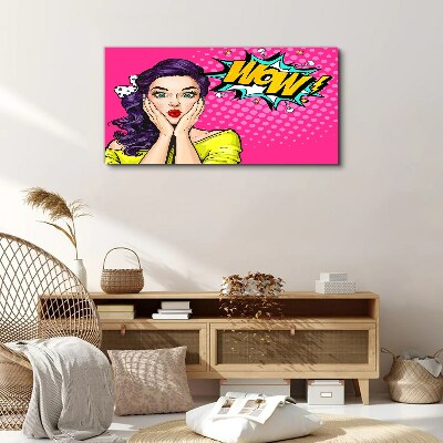 Obraz na plátně Pop-artové překvapení
