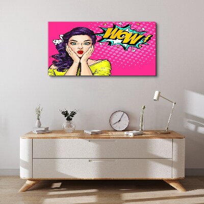 Obraz na plátně Pop-artové překvapení
