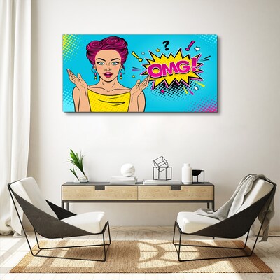 Obraz na plátně Pop-artové překvapení