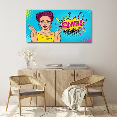 Obraz na plátně Pop-artové překvapení
