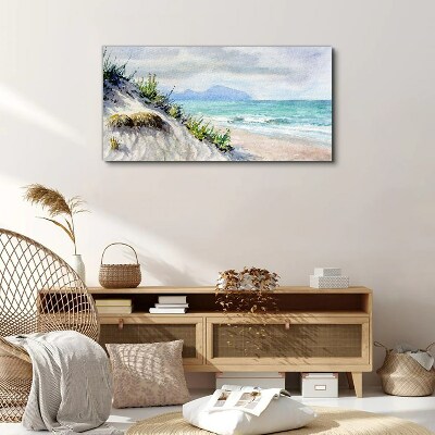 Obraz na plátně Pobřežní pláž příroda
