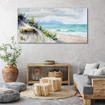 Obraz na plátně Pobřežní pláž příroda