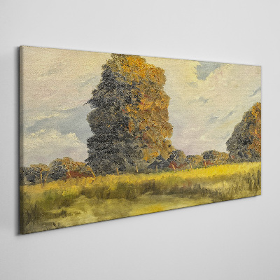 Obraz na plátně Lesní obloha Příroda