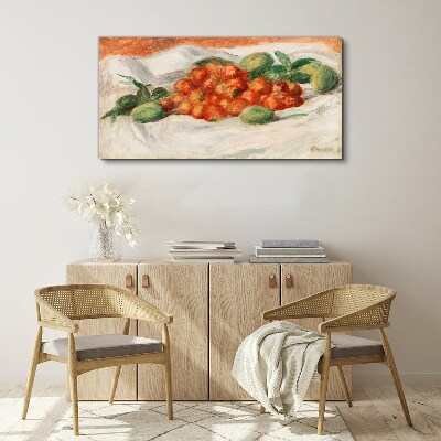 Obraz na plátně Ovoce mandlí jahody