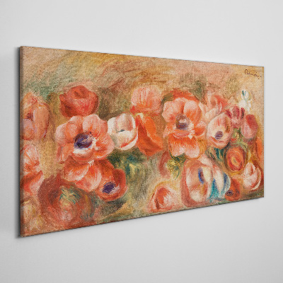 Obraz na plátně Květiny anemy rostlin