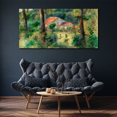 Obraz na plátně Lesní dům