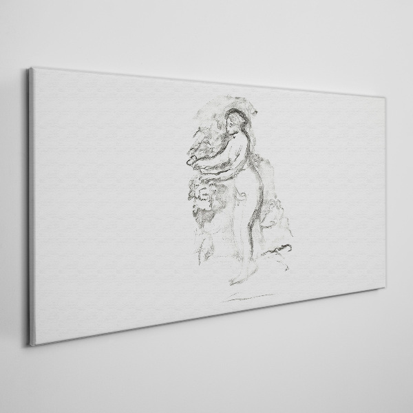 Obraz na plátně Postava v pohybu