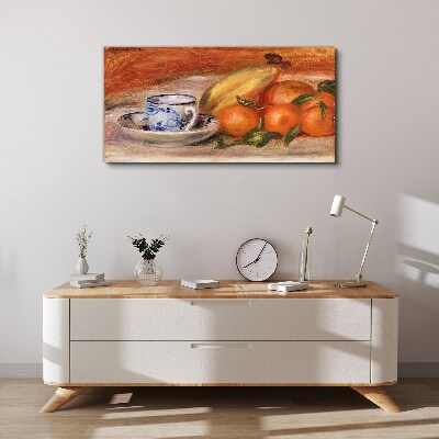 Obraz na plátně Ovoce Orange Bananas Hrnek