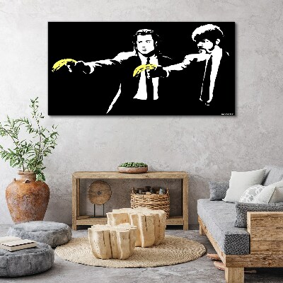 Obraz na plátně Pop-art banány