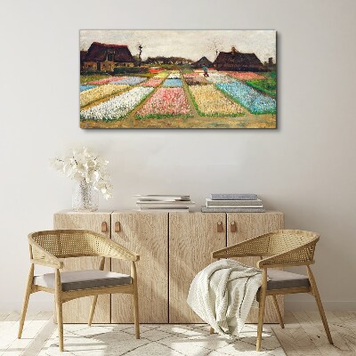 Obraz na plátně Louka květiny van gogh