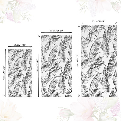 Tapeta na nábytek Banánové listy