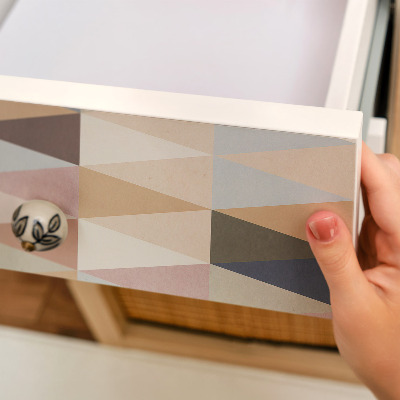 Samolepící fólie na nábytek Pastelová geometrie