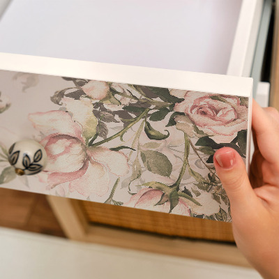 Fólie na nábytek Vintage květiny