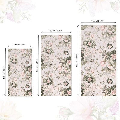 Fólie na nábytek Vintage květiny