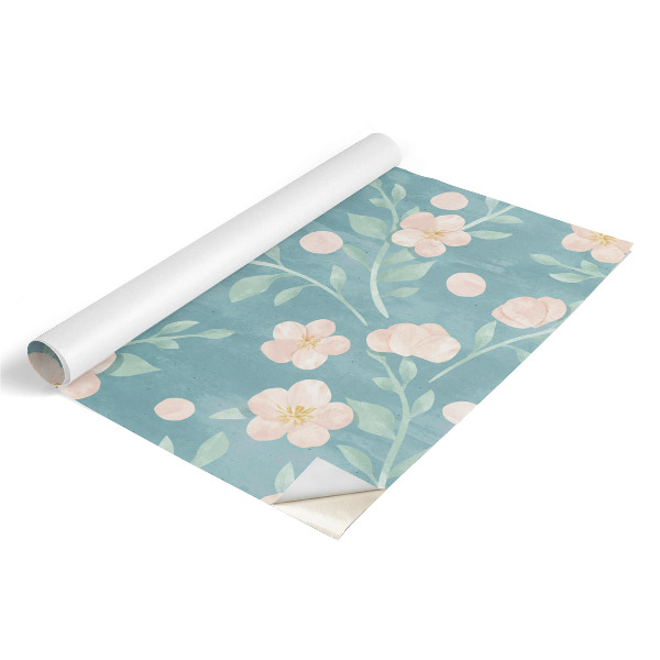 Samolepící tapeta na nábytek Květinový motiv