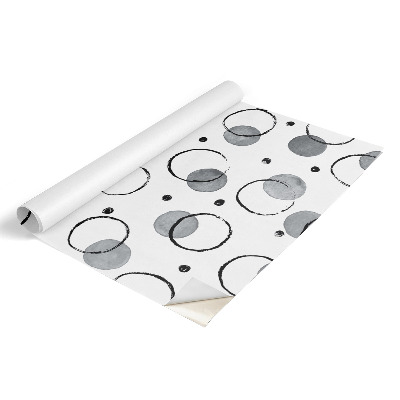 Samolepící tapeta na nábytek Kreativní kruhy