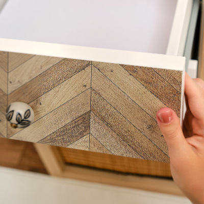 Tapeta na nábytek Rustikální rybí kost