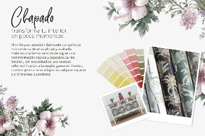 Fólie na nábytek Květinové vzory