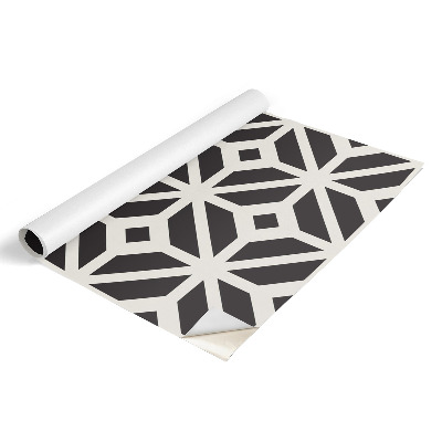 Samolepící fólie na nábytek Černobílý vzor