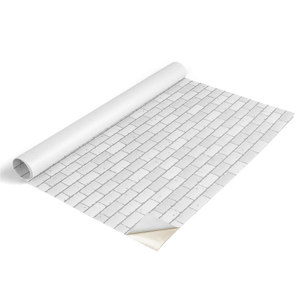 Samolepící tapeta na nábytek Bílá cihla