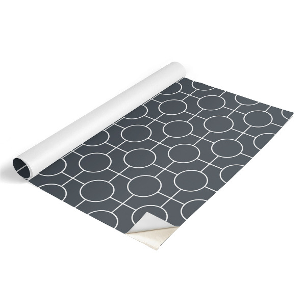 Samolepící tapeta na nábytek Geometrické kruhy