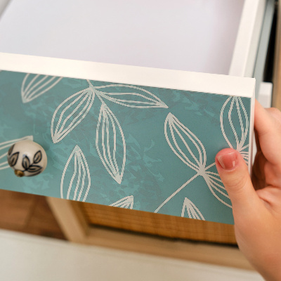 Samolepící tapeta na nábytek Rostlinný vzor