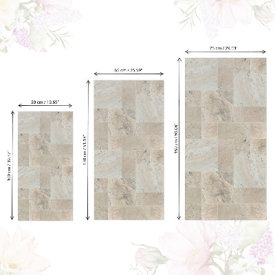 Samolepící tapeta na nábytek Mozaika z kamenů