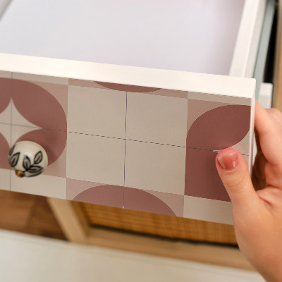 Samolepící tapeta na nábytek Vintage vzor