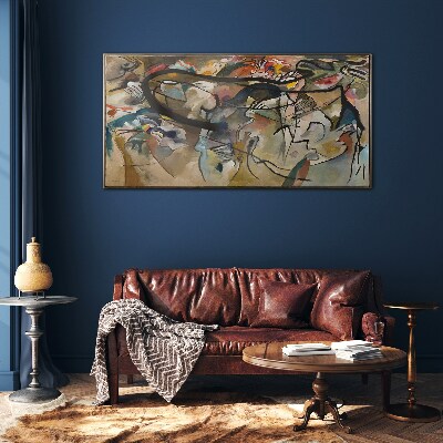 Obraz na skle Kandinsky abstrakce