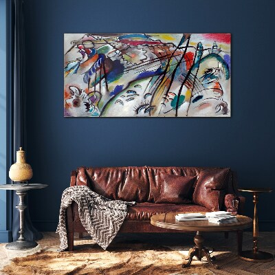 Obraz na skle Improvizace 28 Kandinsky