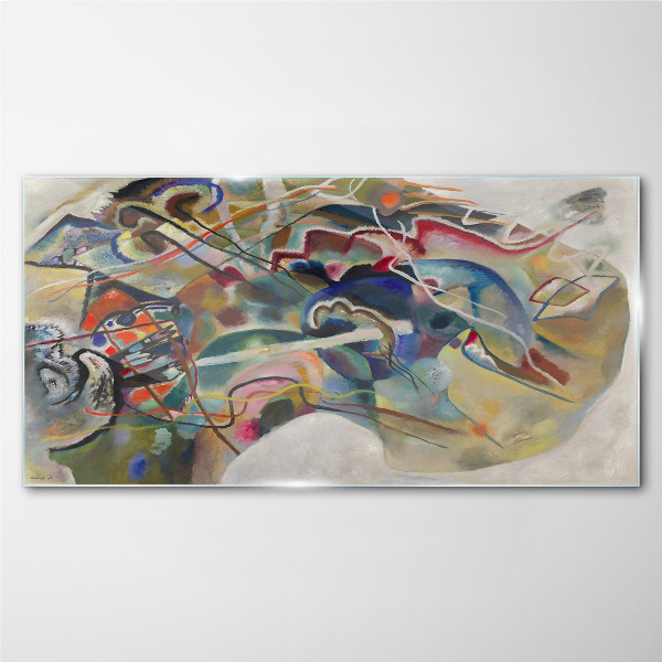 Obraz na skle Abstrakce Wassily Kandinsky