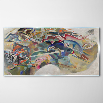 Obraz na skle Abstrakce Wassily Kandinsky