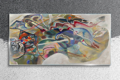 Obraz na skle Abstrakce Wassily Kandinsky