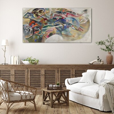 Obraz na skle Abstrakce Wassily Kandinsky