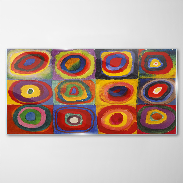 Obraz na skle Kandinsky Multicolor