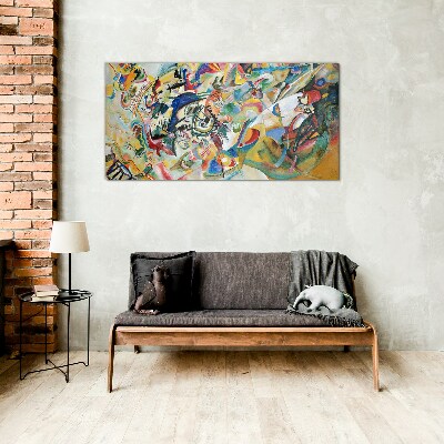 Obraz na skle Kompozice VII Kandinsky