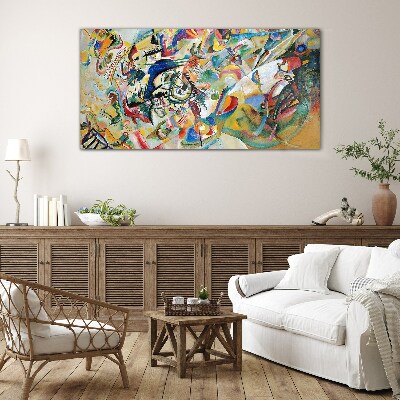 Obraz na skle Kompozice VII Kandinsky