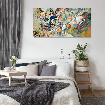 Obraz na skle Kompozice VII Kandinsky