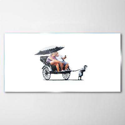 Obraz na skle Cestování časem