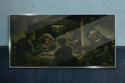 Obraz na skle Bramborový van gogh