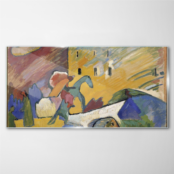 Obraz na skle Improvizace Kandinsky