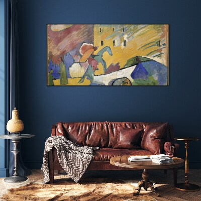 Obraz na skle Improvizace Kandinsky