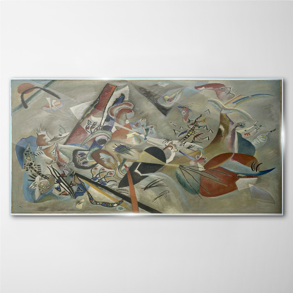 Obraz na skle V Gray Wasilij Kandinsky