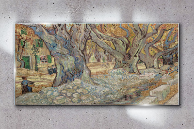 Obraz na skle Silniční Menders van Gogh