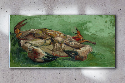 Obraz na skle Krab na zádech Van Gogh