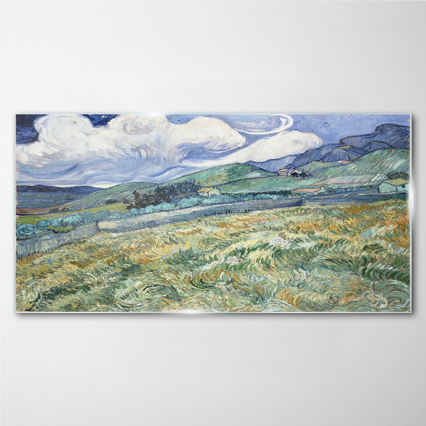 Obraz na skle Krajina van Gogh Mountains