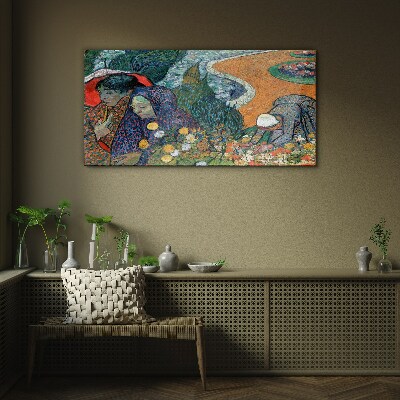 Obraz na skle Zahrada v Etten van Gogh